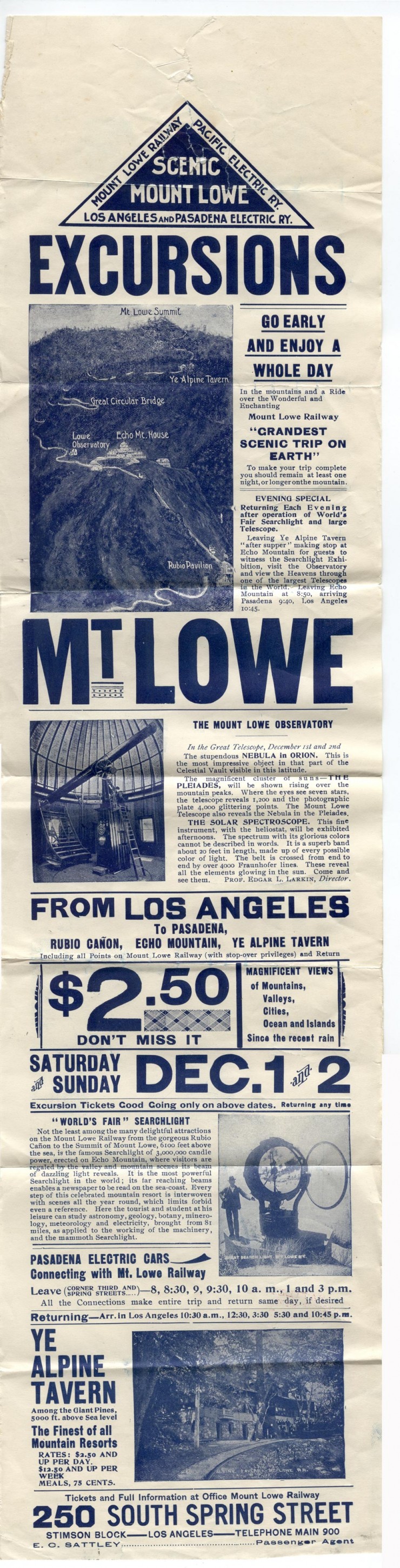 Mount Lowe Preservation Society Inc. Collection