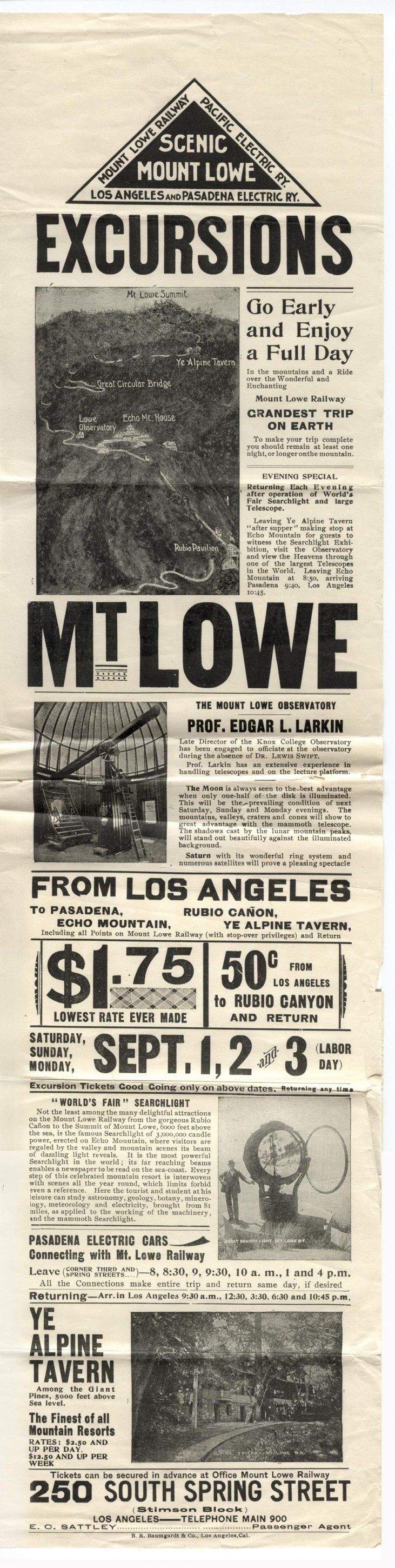 Mount Lowe Preservation Society Inc. Collection