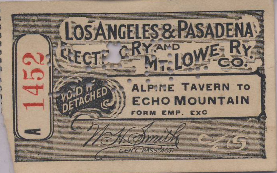 Mount Lowe Preservation Society Collection