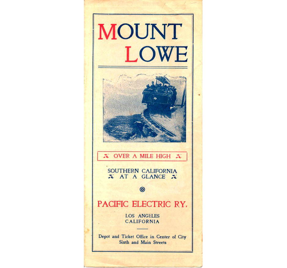 Mount Lowe Preservation Society Inc. Collection