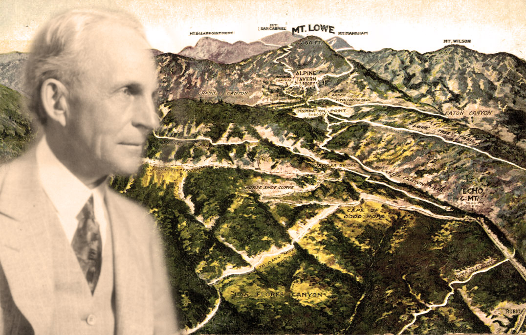 Henry Ford Visits Mount Lowe